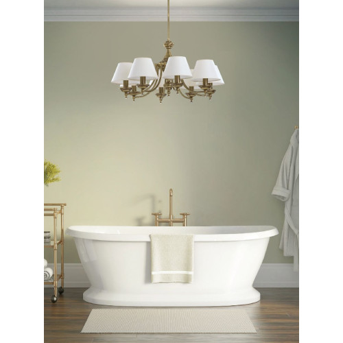 Люстра на штанге Kutek San Marino Lampshade SAN-ZW-10(P/A)CR