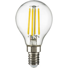 Лампа светодиодная филаментная Lightstar LED Filament E14 6W 3000K груша прозрачная 933802