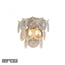 Настенный светильник iLamp Rockfeller W2549-2 Nickel