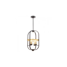 Подвесная люстра Lumina Deco Monterey LDP 1141-4 BK+MD