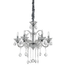 Подвесная люстра Ideal Lux Colossal SP6 Trasparente 114194