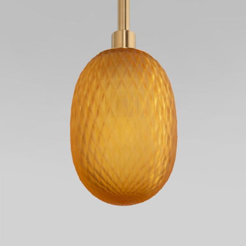 Подвесной светильник Eurosvet Pineapple 50266/1 янтарный a066525
