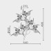 Настенный светильник Modelux premium ML.6808.450P CR