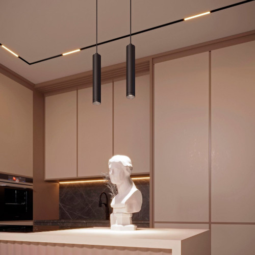 Трековый магнитный светильник Arlight MAG-ORIENT-FLAT-L465-16W Day4000-MIX (BK, 80 deg, 48V, TUYA) 048189