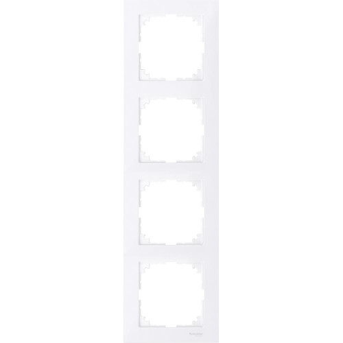 Рамка на 4 поста Schneider Electric Merten MTN4040-3625