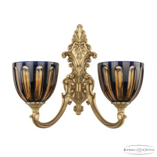 Бра Bohemia Ivele Crystal Verona 7209B15/2/175 FP P1 U Amber-Blue/H-1H