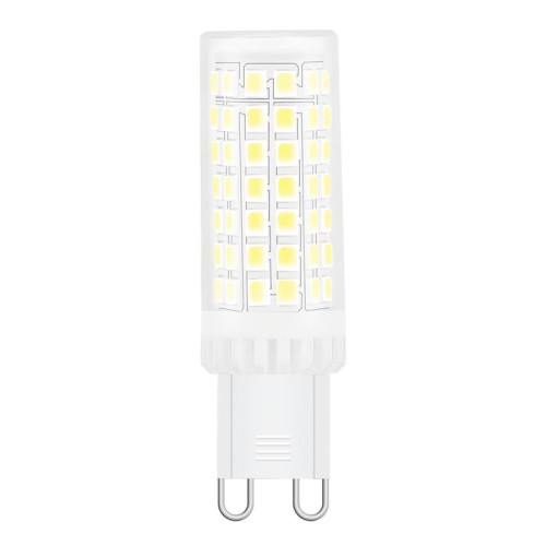 Лампа светодиодная диммируемая Gauss G9 5,5W 6500K прозрачная 107309355-D