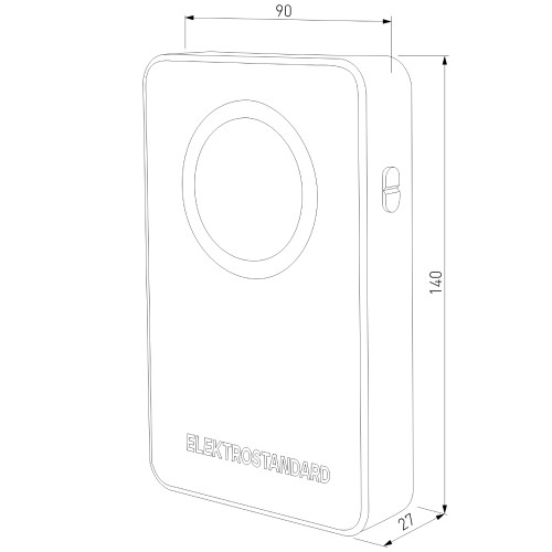Дверной звонок Elektrostandard DBQ27 4690389175626