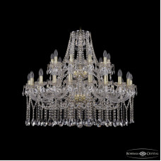 Подвесная люстра Bohemia Ivele Crystal 1413/20+10/360/2d G