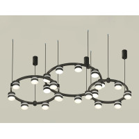Комплект подвесного светильника Ambrella Light Techno Ring XR92092220 (A9209x3, C9242, C9238, C9232, N8445)