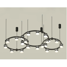 Комплект подвесного светильника Ambrella Light Techno Ring XR92092220 (A9209x3, C9242, C9238, C9232, N8445)