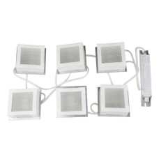 Встраиваемый светодиодный светильник (UL-00007427) Uniel ULP-1010 42W/4000К IP40 Grilyato White KIT06