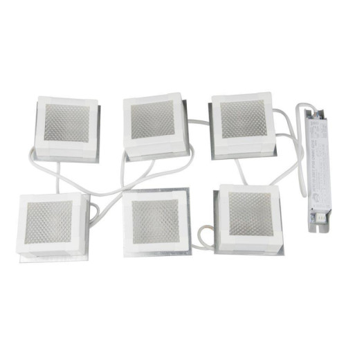 Встраиваемый светодиодный светильник (UL-00007427) Uniel ULP-1010 42W/4000К IP40 Grilyato White KIT06