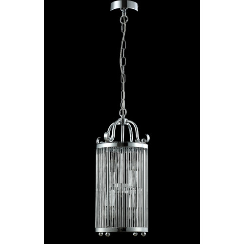 Подвесной светильник Crystal Lux Tadeo TADEO SP4 D200 CHROME/TRANSPARENTE