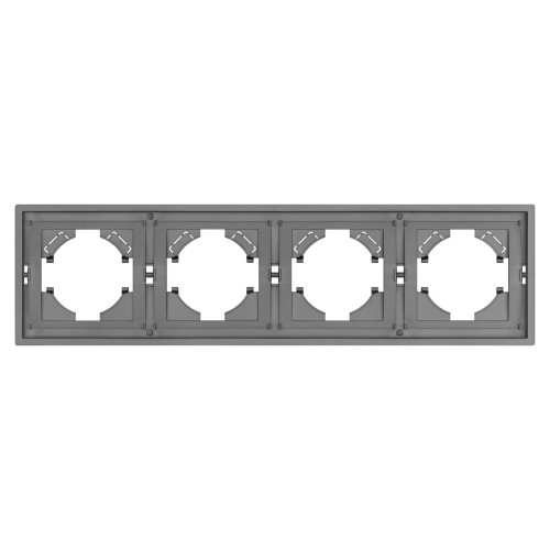 Рамка пластиковая на 4 поста Arlight FRM-TENDO-PL-4-GR 053849