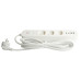 Сетевой фильтр 3-местный с/з и 2 USB-A+2 Type-C 3 Stekker Nova HM21-31-03 50100