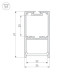 Профиль Arlight SL-LINE-3667-2000 ANOD 019299
