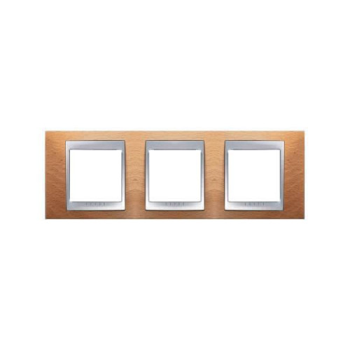 Рамка 3-постовая Schneider Electric Unica Top MGU66.006.0M2