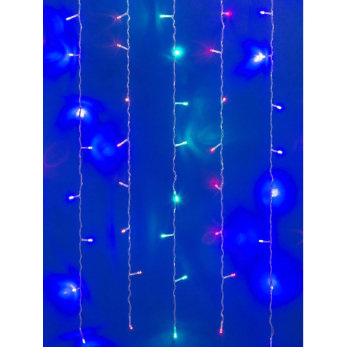 Светодиодная гирлянда (UL-00002270) Uniel бахрома 230V разноцветный ULD-B3010-200/DTA Multi IP20