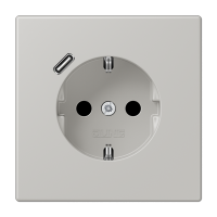 Розетка 2K+З USB Typ C Jung LC1520-18C205