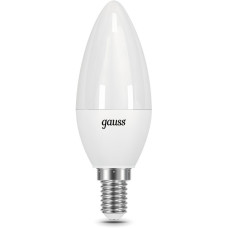 Лампа светодиодная Gauss E14 9,5W 6500K матовая 103101310