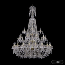 Подвесная люстра Bohemia Ivele Crystal 1410/20+10+5/400/XL-158/3d G V0300
