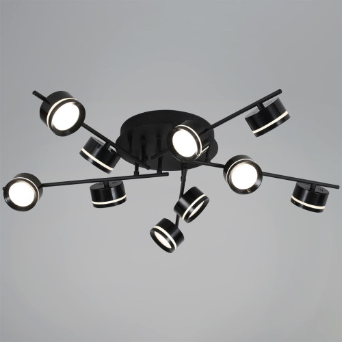 Потолочная люстра Reluce 10590-0.3-10 Black