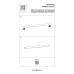 Заглушка торцевая черная Lightstar Due Hermes 510167