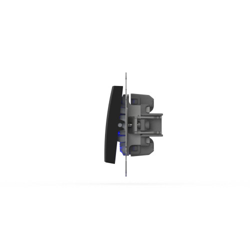 Выключатель двухклавишный с подсветкой ELBI Zena Vega 609-014800-203