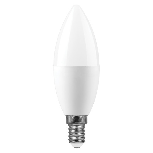 Лампа светодиодная Feron LB-980 свеча матовая E14 15W 175-265V 2700K 52072 Лампа светодиодная Feron LB-980 свеча матовая E14 15W 175-265V 2700K 52072