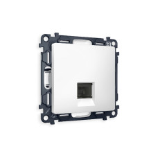 Комплект механизма компьютерной розетки RJ-45(8P8C) CAT6 со шторкой Ambrella Volt Alfa MA132010