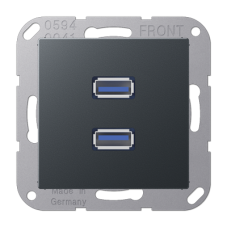 Розетка USB Jung MAA1153ANM