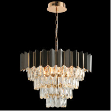 Подвесная люстра Natali Kovaltseva DARIAN II 81448/8C GOLD BLACK