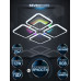 Потолочная люстра Seven Fires Barna SF5041/5C-BK-RGB