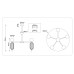 Люстра на штанге Ambrella Light High Light Ceramo Modern LH53104
