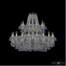 Подвесная люстра Bohemia Ivele Crystal 1409/20+10/360/2d G