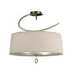 Потолочный светильник Mantra Mara Antique Brass 1625