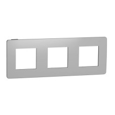 Рамка 3-постовая Schneider Electric Unica New NU280656