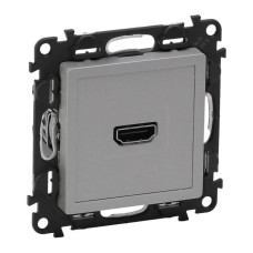 Розетка HDMI Legrand Valena Life алюминий 753371