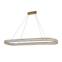 Подвесная люстра Newport 8580/140 C oval gold М0071383