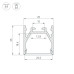 Профиль Arlight LINE-2525-2000 ANOD (Алюминий) 053804