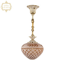 Подвесной светильник Art Classic 34.003P.18.GW.Amber-White.H-1B