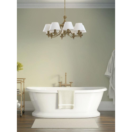 Люстра на штанге Kutek San Marino Lampshade SAN-ZW-8(P/A)CR