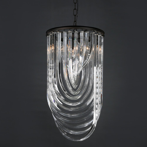 Подвесной светильник Delight Collection Murano Glass KR0116P-3 black