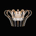 Настенный светильник Delight Collection Calligo 4424-270 ti-gold/amber