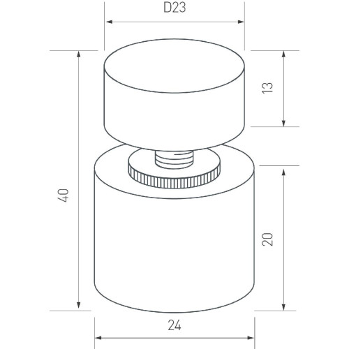 Диммер Arlight SR-NAVE-R24-2CH-BK (12-24V, 96-192W, DIM-CCT) 046134