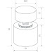 Диммер Arlight SR-NAVE-R24-2CH-BK (12-24V, 96-192W, DIM-CCT) 046134