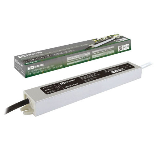 Блок питания TDM Electric 36Вт DC12В 3A IP67 SQ0331-0137