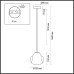 Подвесной светильник Odeon Light Pendant Vaso 5097/4LC