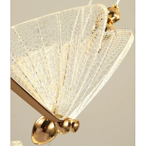 Подвесной светильник Delight Collection Butterfly OM8201008-11 rose gold